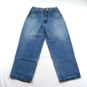 Interstate Freestyle Clothing Denim Jeans Blue 32 Meas 32x31 Y2K Baggy
